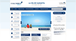 Desktop Screenshot of columbusdirect.es